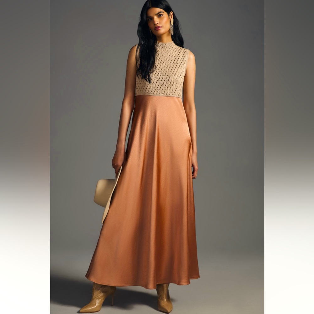 Mare Mare x Anthropologie Mock-Neck Sleeveless Dress - size XS